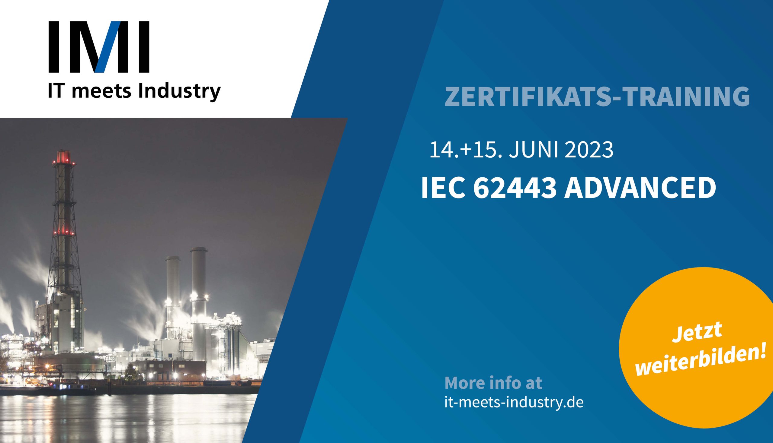 24 Training IEC 62443 Advanced IT meets Industry OT Community